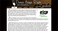 Desktop Screenshot of downstageright.com